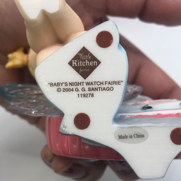 My Little Kitchen Fairies Figurine “ Baby’s Night Watch Fairie” by Enesco - Picture 8 of 8